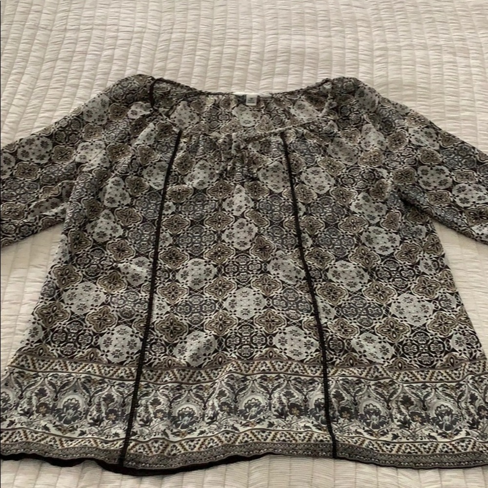 Croft & Barrow blouse (M)